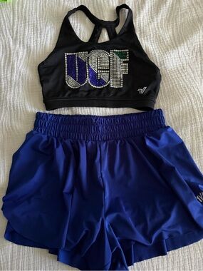 Varsity Royal Blue Athletic Shorts